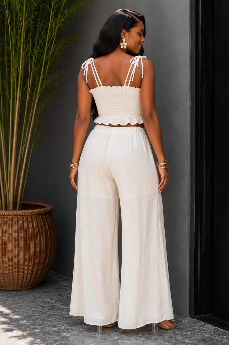 WILLING TO WAIT PANTS SET