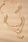 3 Necklaces Set With Mixed Chains