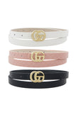 Solid & Weave Go Buckle Belt