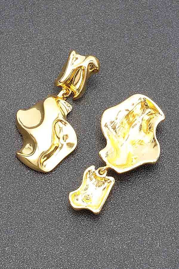 Gold Plated Metal Earring