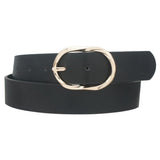Plus Twist Oval Buckle Belt