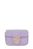 Chevron Quilted Cg Buckle Crossbody Bag