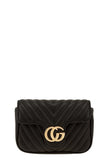 Chevron Quilted Cg Buckle Crossbody Bag