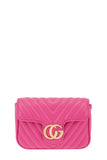 Chevron Quilted Cg Buckle Crossbody Bag