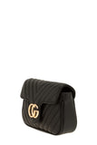 Chevron Quilted Cg Buckle Crossbody Bag