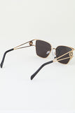 Modern Lion Emblem Gradient Sunglasses GRAND BAZAAR