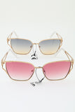 Modern Lion Emblem Gradient Sunglasses GRAND BAZAAR