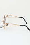 Modern Lion Emblem Gradient Sunglasses GRAND BAZAAR