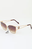 Modern Lion Emblem Gradient Sunglasses GRAND BAZAAR