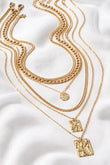 6 Mixed Chain Necklaces Set