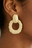 Knocker Metal Earring