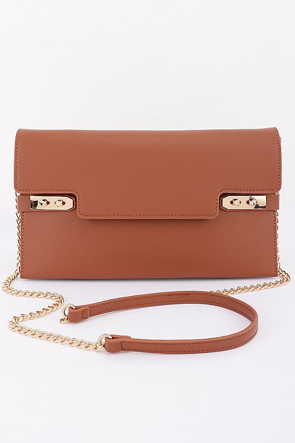 Vegan Leather Clutch Bag