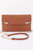 Vegan Leather Clutch Bag