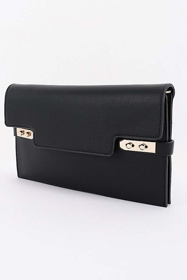 Vegan Leather Clutch Bag