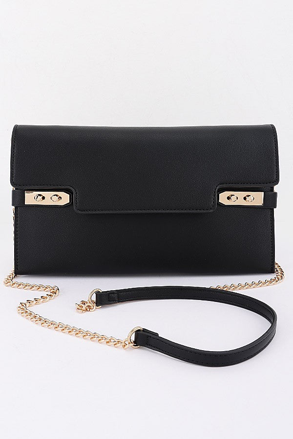 Vegan Leather Clutch Bag