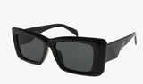 Thick Framed Rectangle Sunglasses