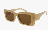 Thick Framed Rectangle Sunglasses