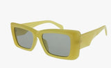 Thick Framed Rectangle Sunglasses