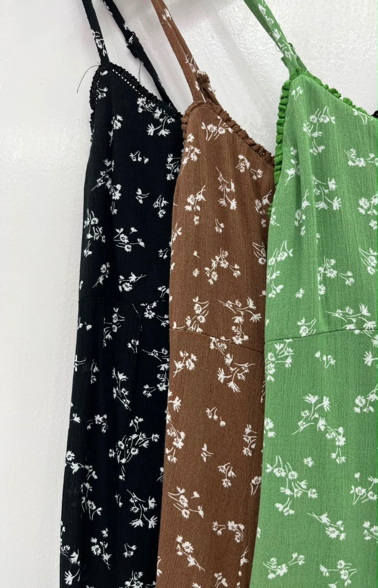 MARIE DITSY DAISY FLARED DRESS