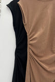 SIENNA RUCHED MIDI DRESS
