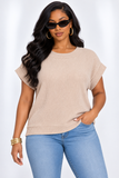 THE OVERSIZED RIBBED TOP