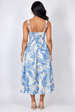 SWEET DELILAH FLORAL MIDI DRESS