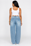 GRAB & GO BAGGY BARREL JEANS