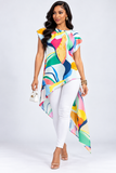SOLENE ABSTRACT ASYMMETRICAL TOP