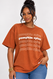 PUMPKIN SPICE GRAPHIC TEE