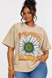 LOVE YOURSELF AND BE HAPPY GRAPHIC TEE