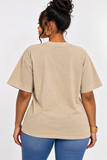 LOVE YOURSELF AND BE HAPPY GRAPHIC TEE