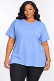 ESSENTIAL OVERSIZED ROUND NECK TEE PLUS