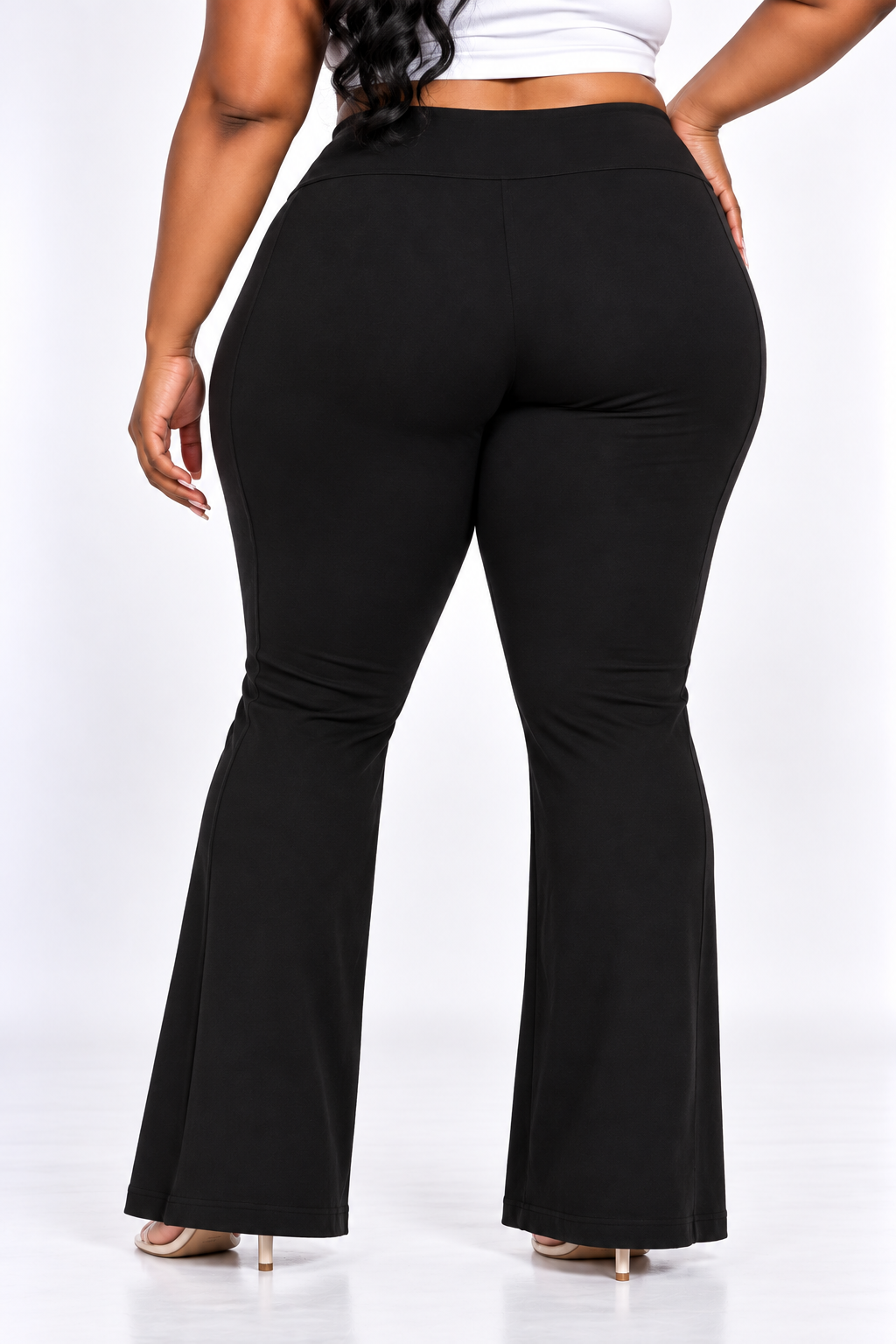COMFY CHIC FLARED LEGGINGS PLUS