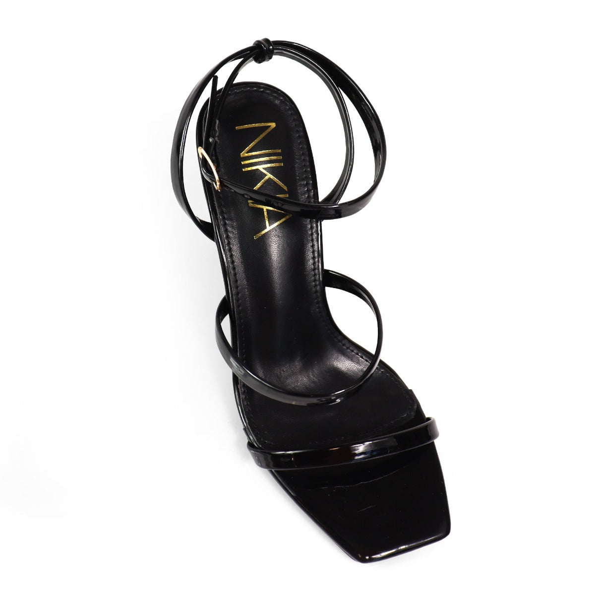 NEVER LET ME DOWN HEELS - BLACK