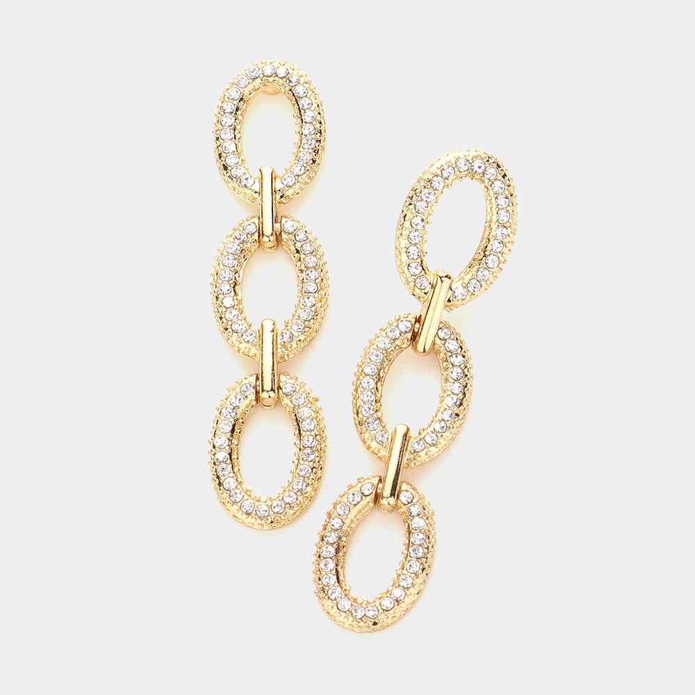 OVAL AESTHETIC EARRINGS