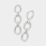 OVAL AESTHETIC EARRINGS
