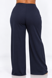 LOUNGE LUXE WIDE LEG PANTS PLUS