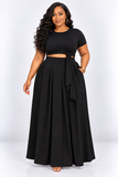 ANOTHER TIME MAXI SKIRT SET PLUS