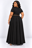 ANOTHER TIME MAXI SKIRT SET PLUS