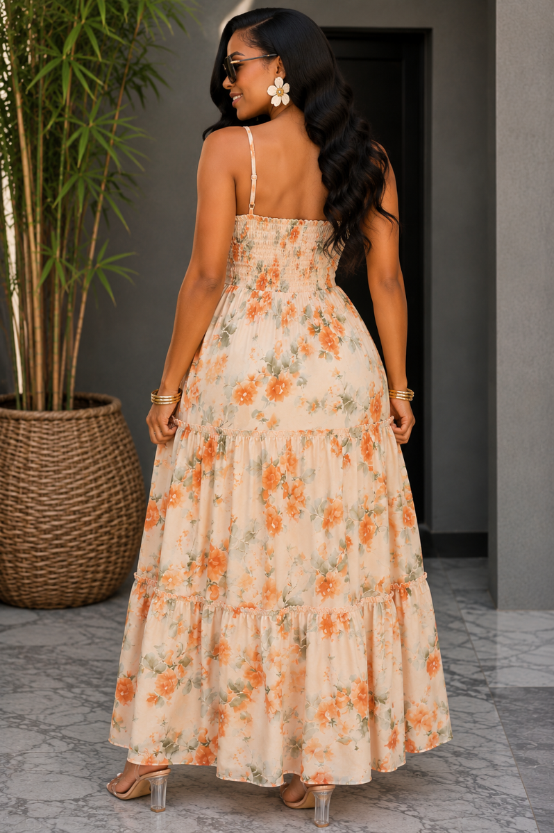 PRETTY WITH PURPOSE MIDI DRESS