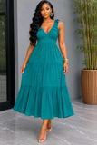 EYES ON ME LAYERED MIDI DRESS