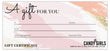 GIFT CERTIFICATE