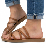 KNOWING THE WAY FLAT SANDALS