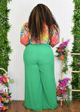 MEET AT SUNSET PALAZZO PANTS PLUS