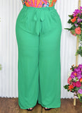 MEET AT SUNSET PALAZZO PANTS PLUS