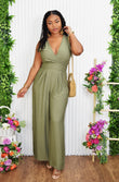 EFFORTLESS MUSE LINEN JUMPSUIT GRAND BAZAAR