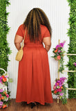 ANOTHER TIME MAXI SKIRT SET PLUS