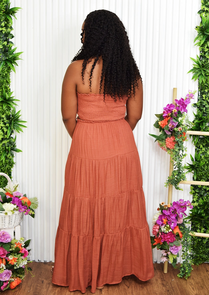 CRUISE AFFAIR MAXI SKIRT SET