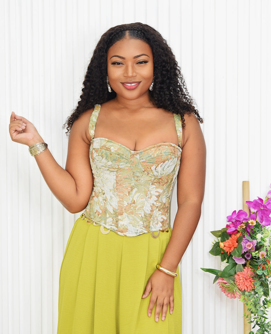 PURE CONNECTION CORSET TOP