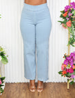 HIGH VALUE WIDE LEG DENIM PANTS